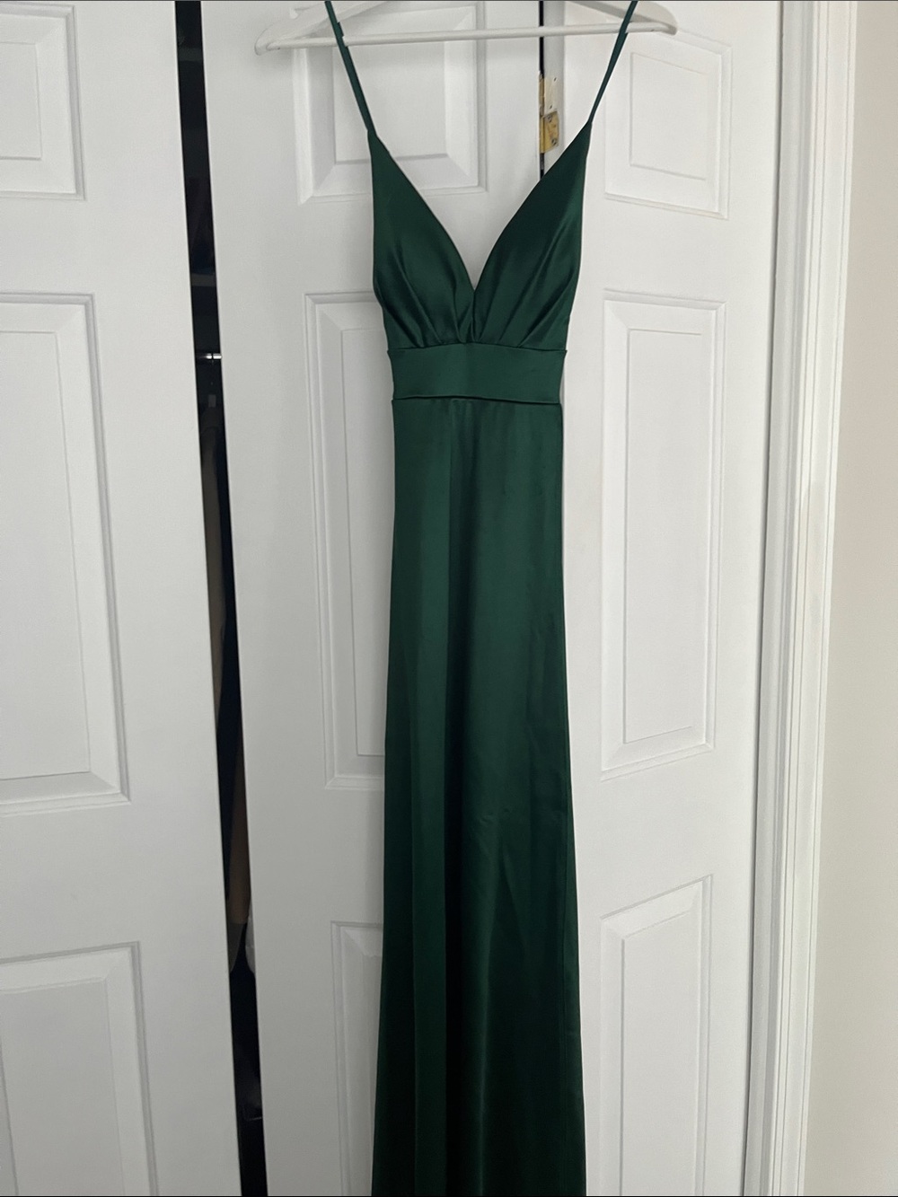 Satin Maxi dress